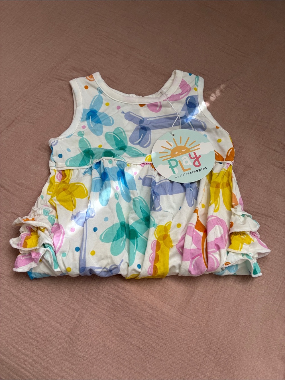 Little sleepies bubble romper